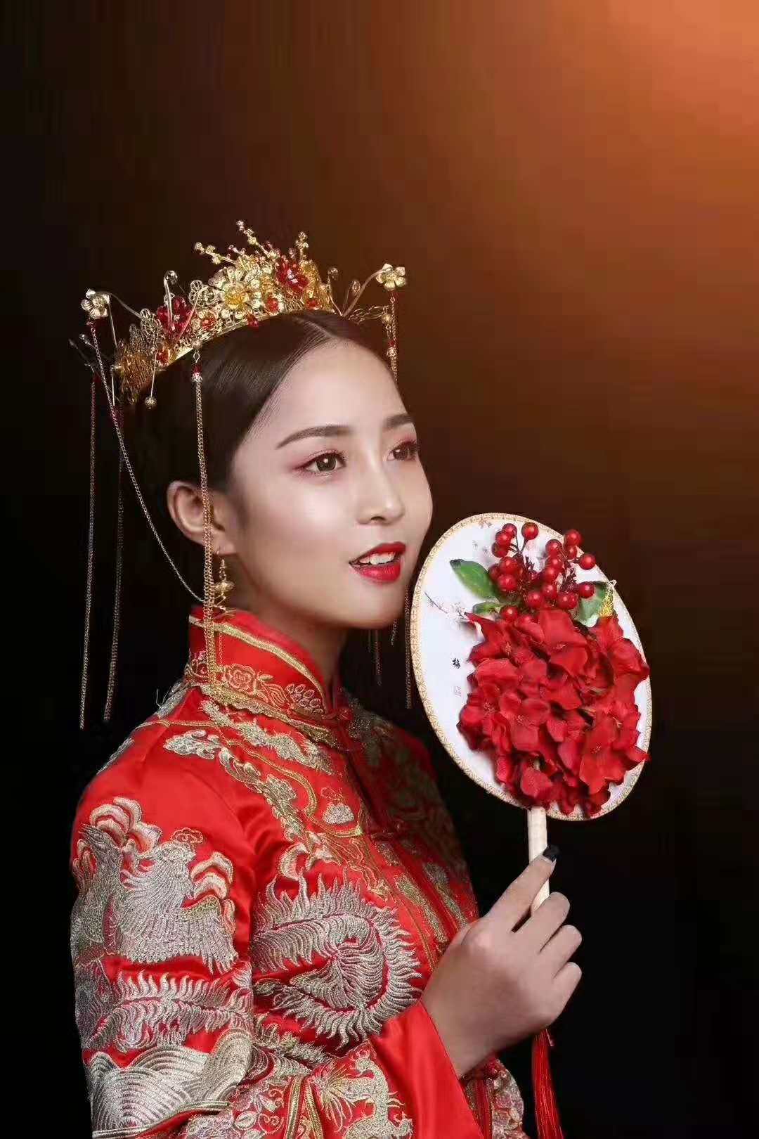 中式新娘化妆展示作品